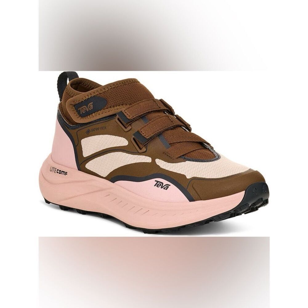 Teva Women's Brown and Pink Trailwinder GORE-TEX® Mid Hiking Shoe- Size 11